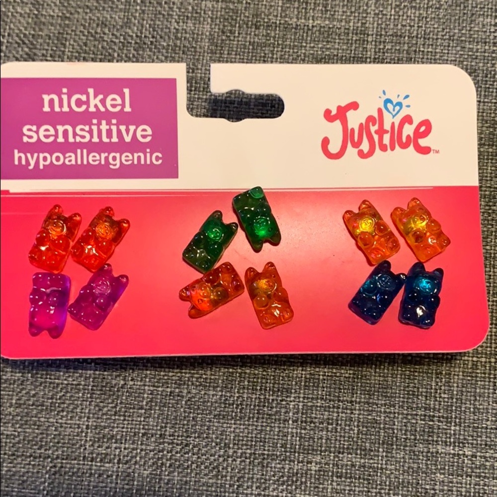 gummy bear earrings